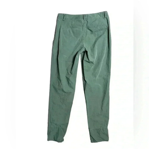 Theory Straight Leg Green Pants Size 2 - Picture 5 of 5